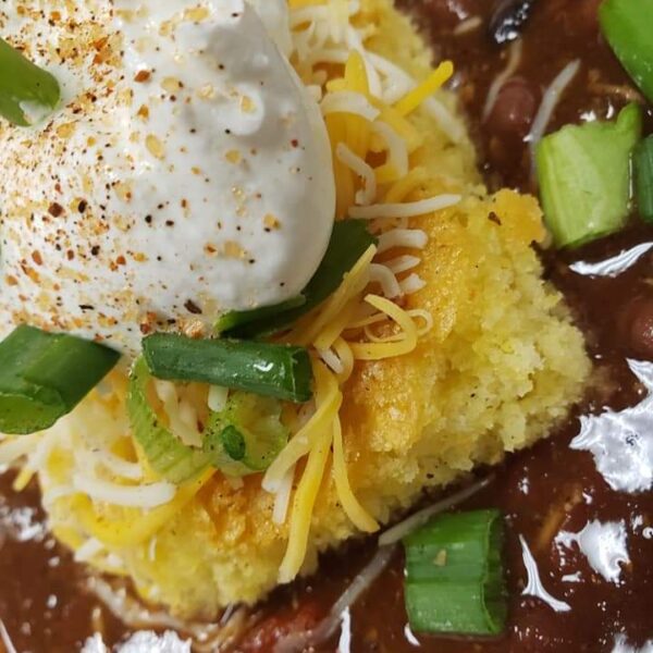 CHILI & HONEY BUTTER CORNBREAD