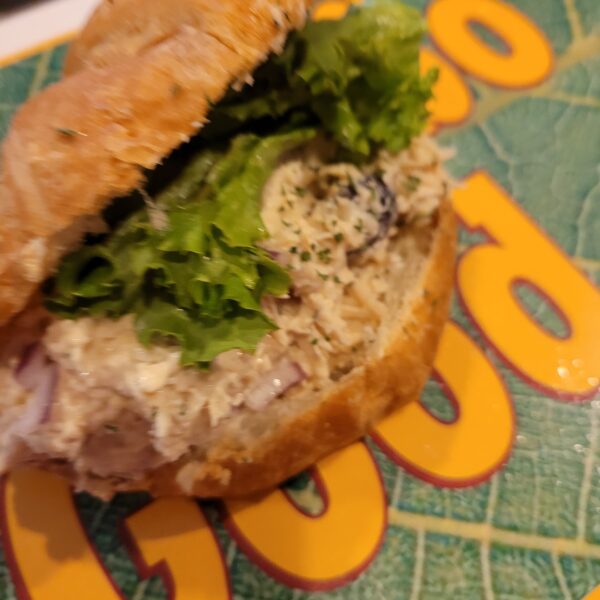 CHICKEN SALAD ON CROISSANT